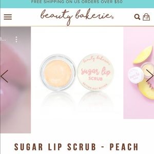 Never Used Beauty Bakerie Lip Scrub - Peach